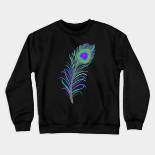 Peacock feather Crewneck Sweatshirt